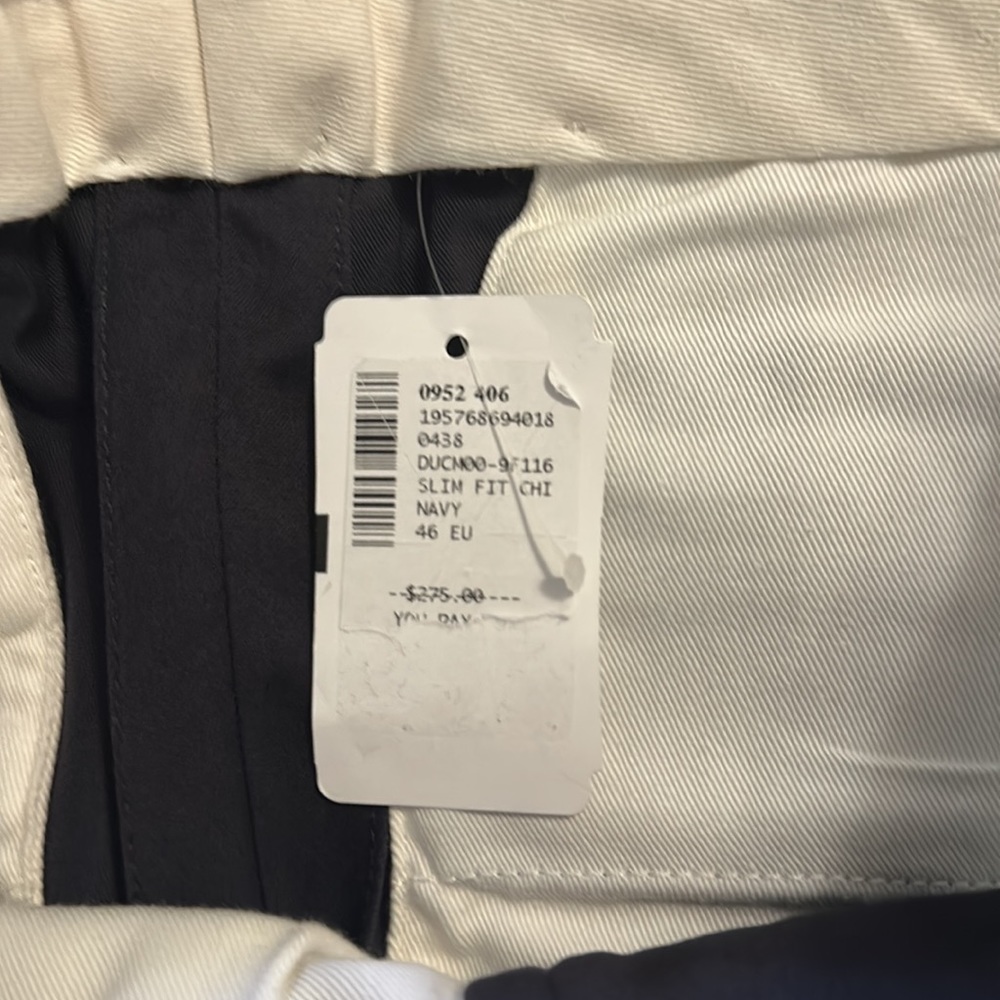 Dunhill slim fit chinos - Picture 5 of 6